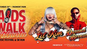 AIDS Walk Atlanta Music Festival - 2024 - banner art - cancelled - bad weather