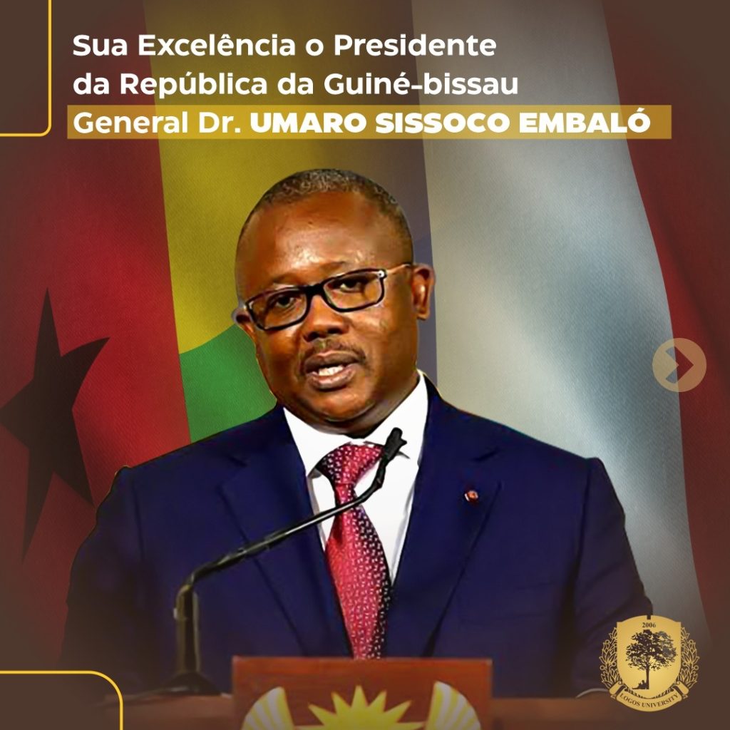 President of the Republic of Guinea-Bissau, West Africa, the General Dr. Umaro Sissoco Embaló accepts Honorary Doctorate from Logos University (UniLogos) November 29, 2024